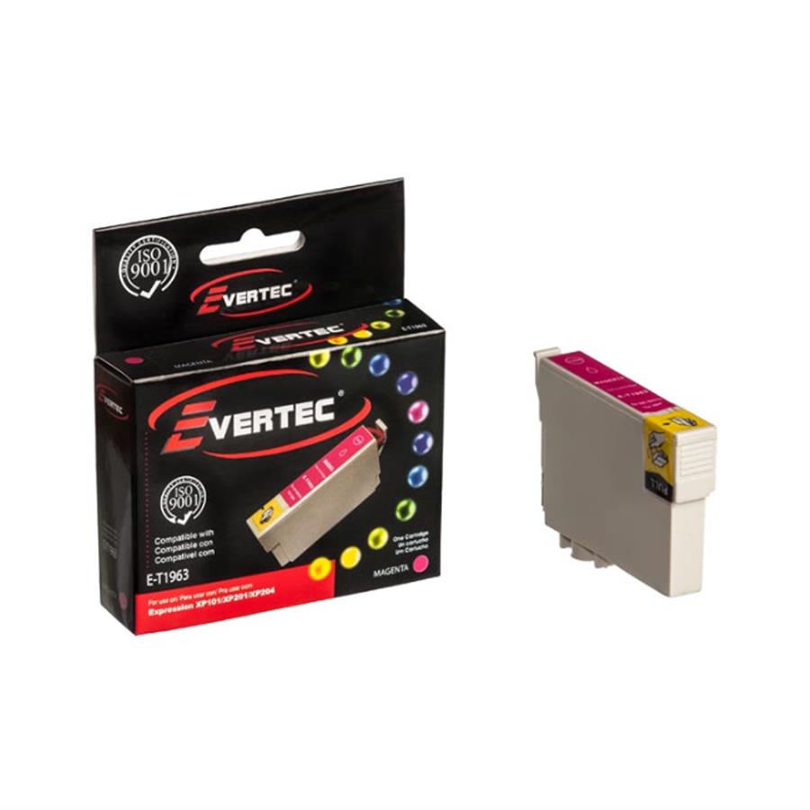 Cartucho Evertec Compatible Con Epson T196 Magenta