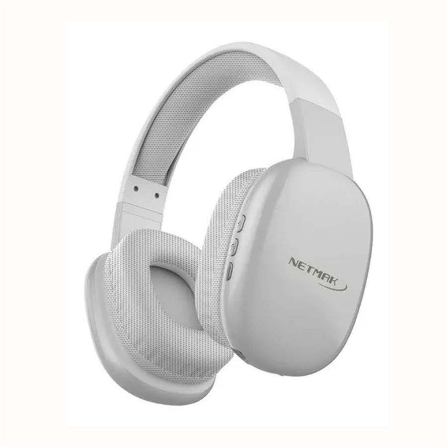 Auricular Inalambrico Bluetooth Netmak Volt Gris