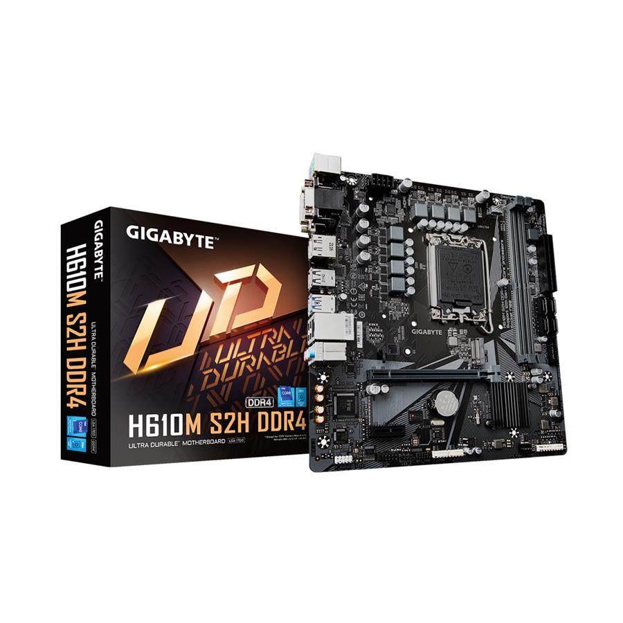 Mother Gigabyte H610m S2H s1700 12va Gen