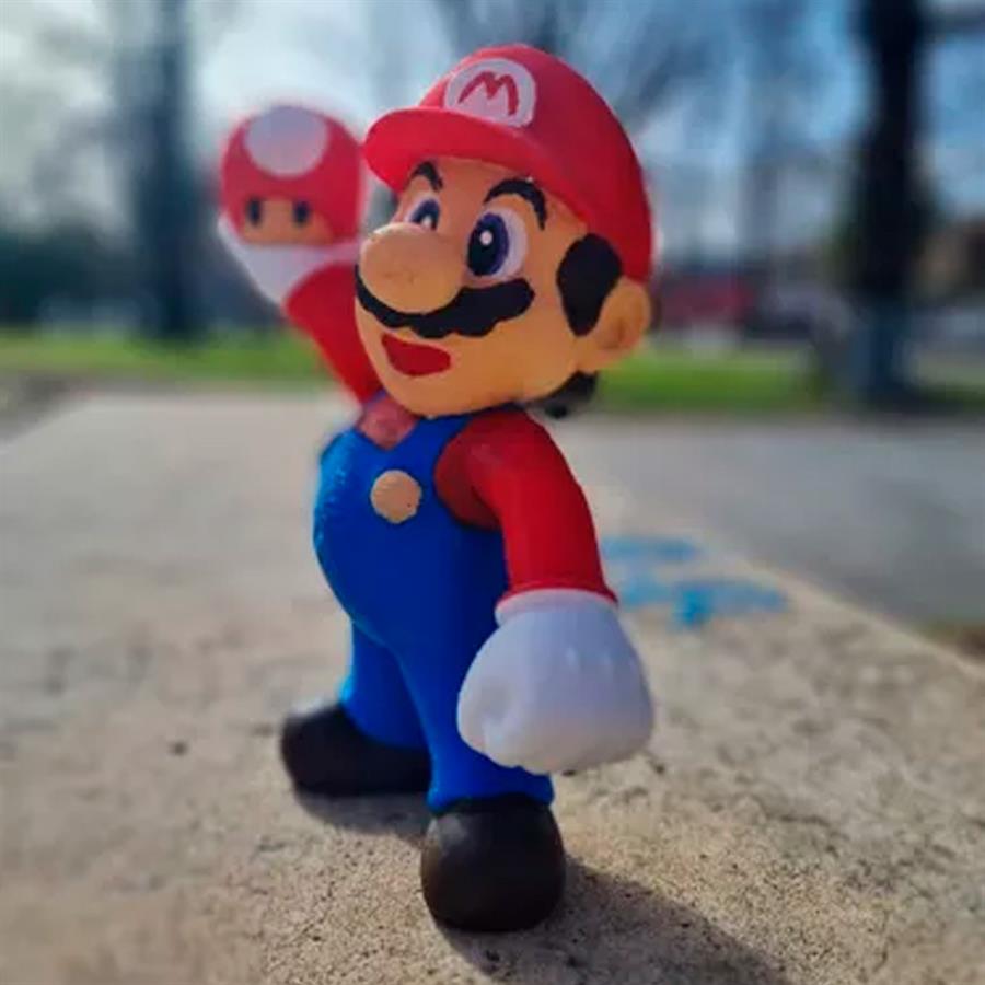 Figura Super Mario Bros Muñeco 3d
