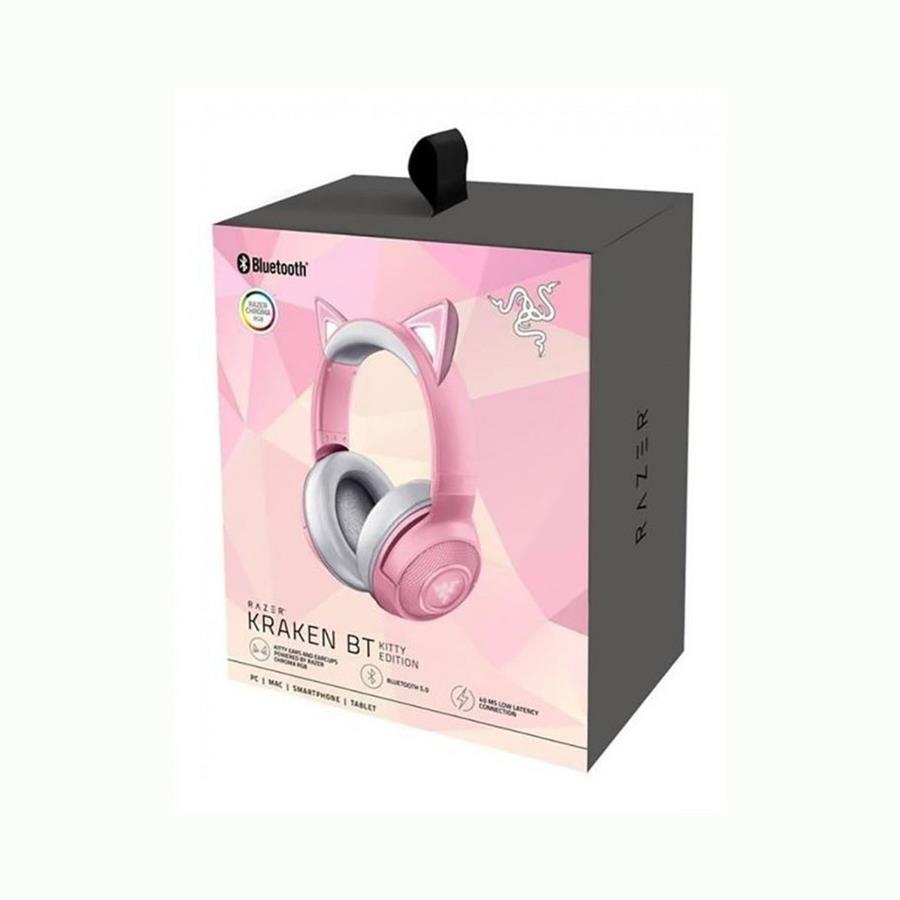 Auricular Razer Kraken Bt Kitty Edition Quartz