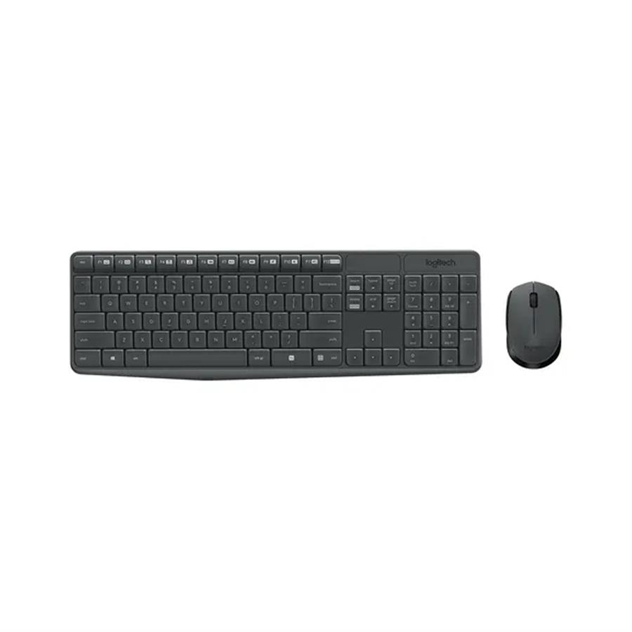 Kit Teclado Y Mouse Logitech MK235 Inalámbrico
