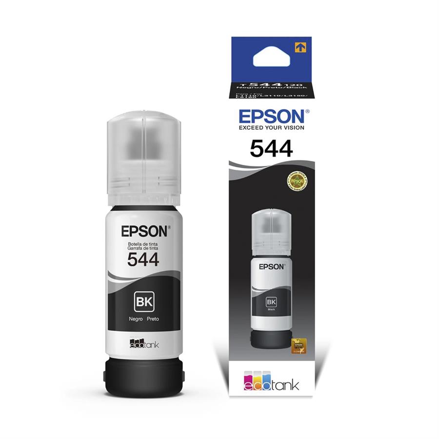 Botella De Tinta EPSON 544 Negro Original