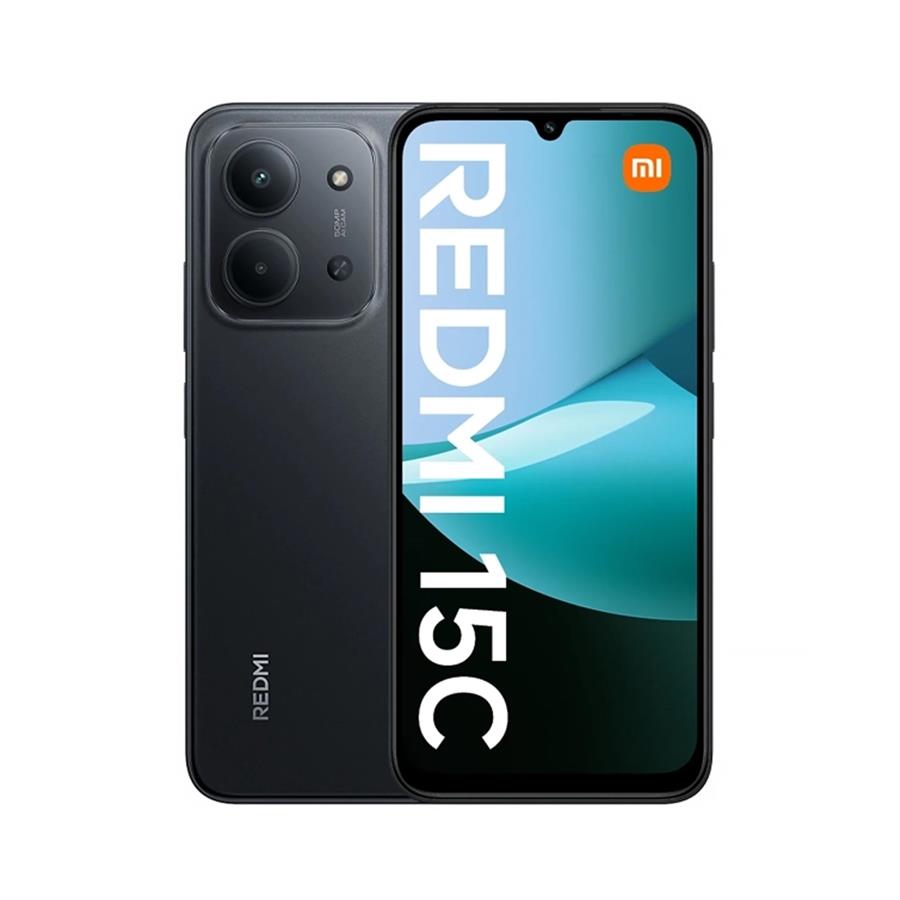 Celular Xiaomi Redmi 15C Dual SIM de 256GB 8GB RAM de 6.9" 50MP 8MP - Negro