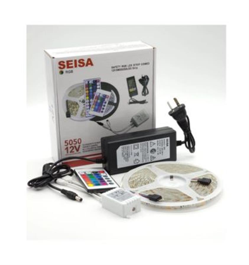 Tira De Led Rgb 5050 Exterior Seisa Led-Y5050rd
