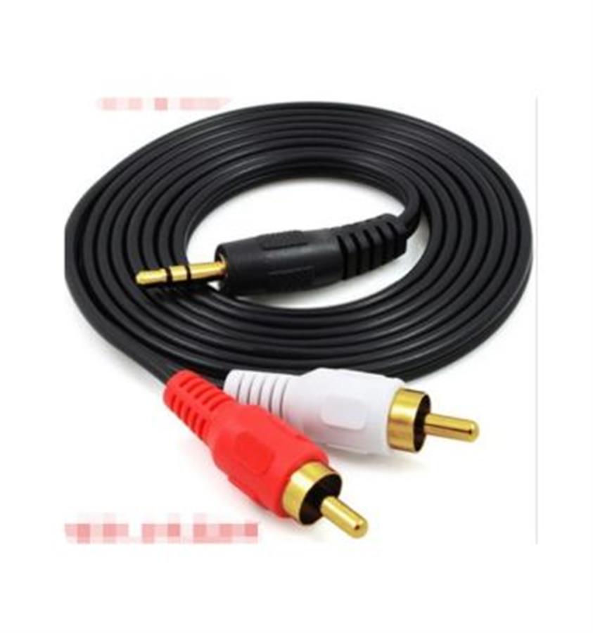 Cable De Miniplug 3.5 A 2 Rca De 5mt Mye-1250