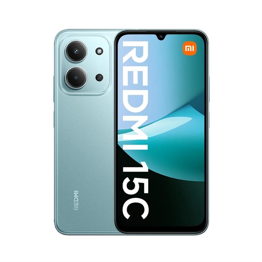 Celular Xiaomi Redmi 15C Dual SIM de 128GB 8GB RAM de 6.9" 50MP 8MP - Mint Green