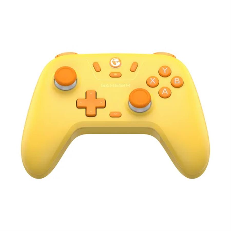 Joystick Gamesir T4n Nova Lite Pc Inalámbrico Amarillo + Funda Sg