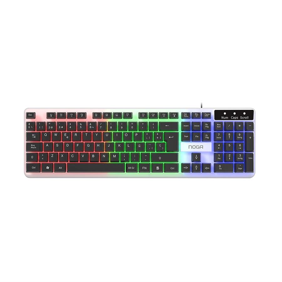 NKB-100 Kit Teclado + Mouse Gamer Noga NKB-100 LED Retroiluminado