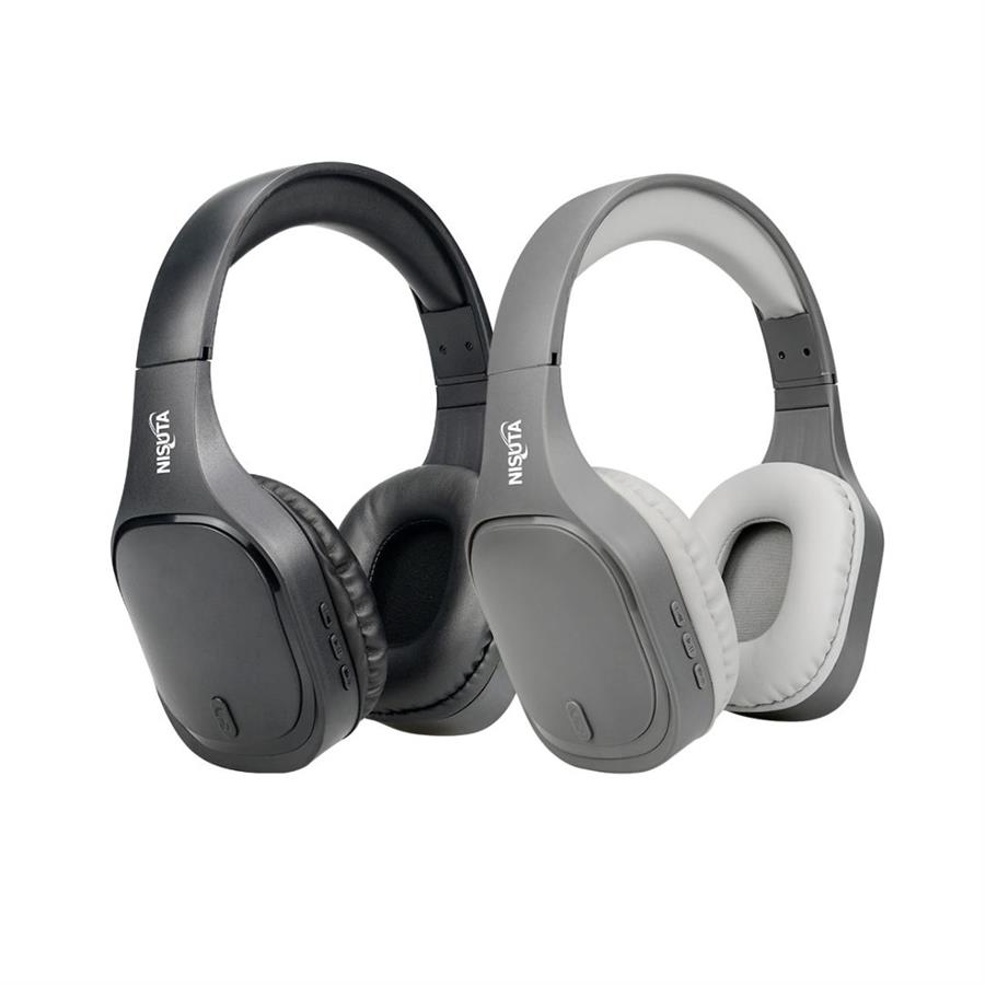 Auricular Bluetooth Con Microfono Nisuta Nsaub37 Negro