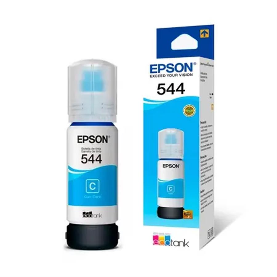 Botella De Tinta EPSON 544 Cyan Original