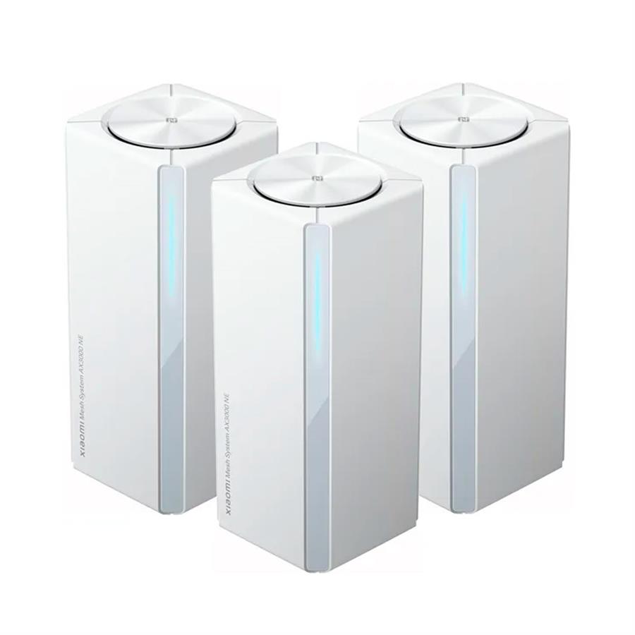 RD28 Router Inalambrico Mesh Xiaomi Mesh System AX3000 NE (Paquete De 3) De Doble Banda 2402 + 574 Mbps - Blanco