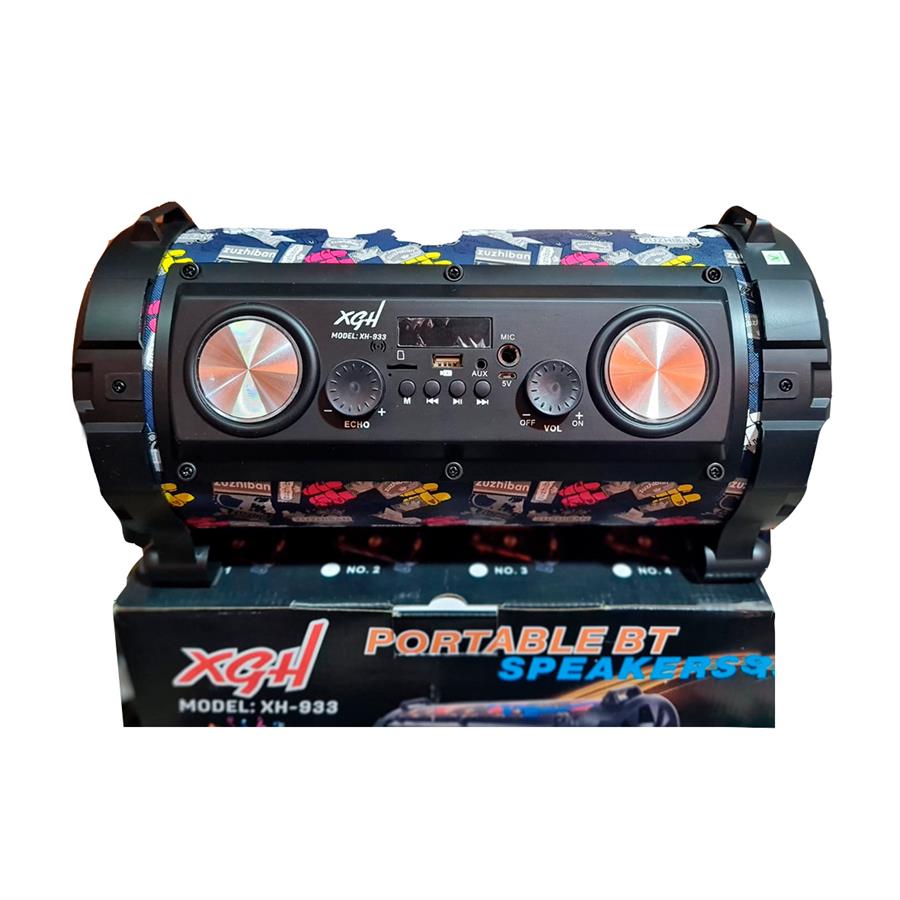 Parlante Portatil Bluetooth Bazooka Xgh 933