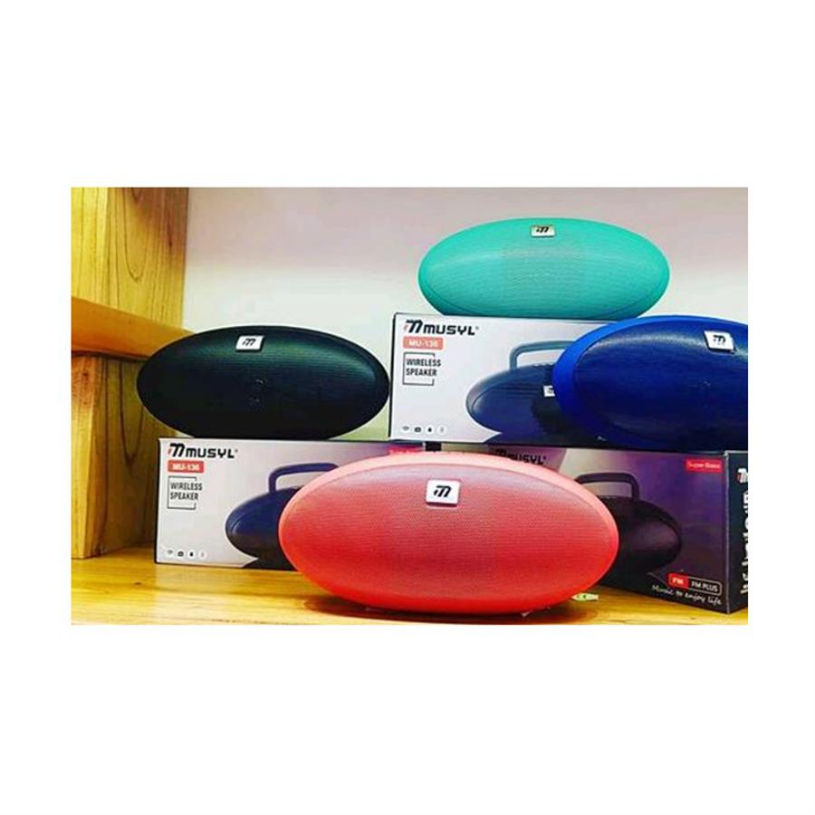 Parlante Bluetooth 77Musyl MU-136 Azul