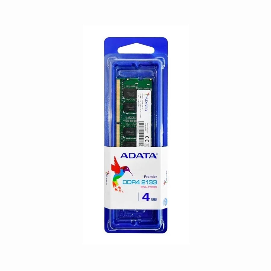 Memoria Adata Sodimm Ddr4 4Gb 2666Mhz para Notebook