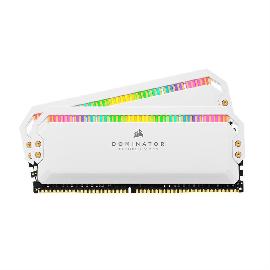 Memoria Corsair 16gb 2x8gb 3200mhz Dominator Platinum Rgb White