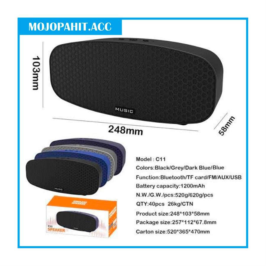 Parlante Bluetooth C11 Vir 1589 Azul