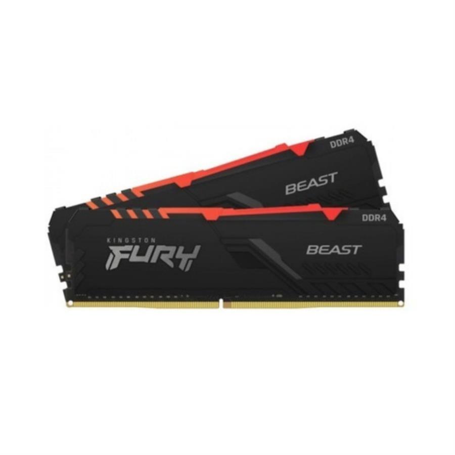 Memoria Kingston 16gb 2x8Gb 3600 Mhz Fury Beast Rgb