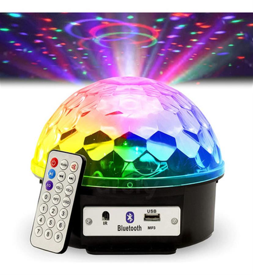 Bola Led Suono Jellytec Usb Rgb Audioritmica