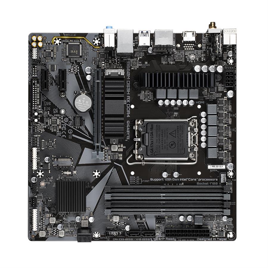 Mother Gigabyte B660m DS3H AX s1700 12va Gen