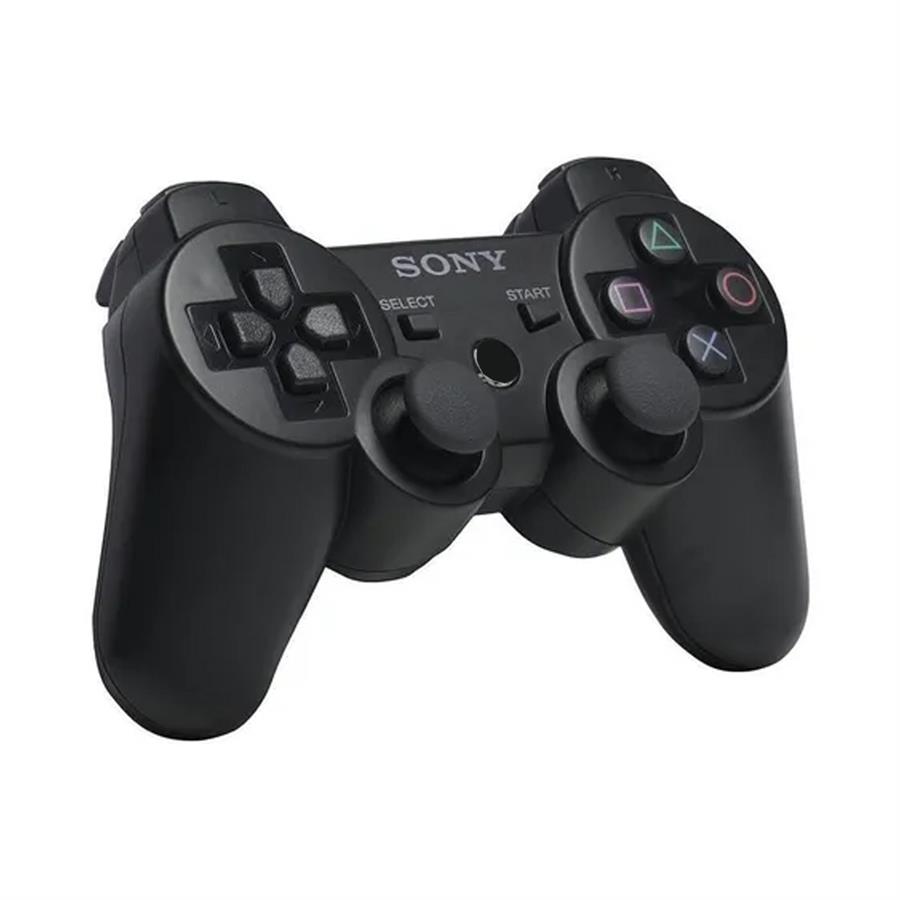 Joystick Simil Sony Ps3 inalámbrico Negro