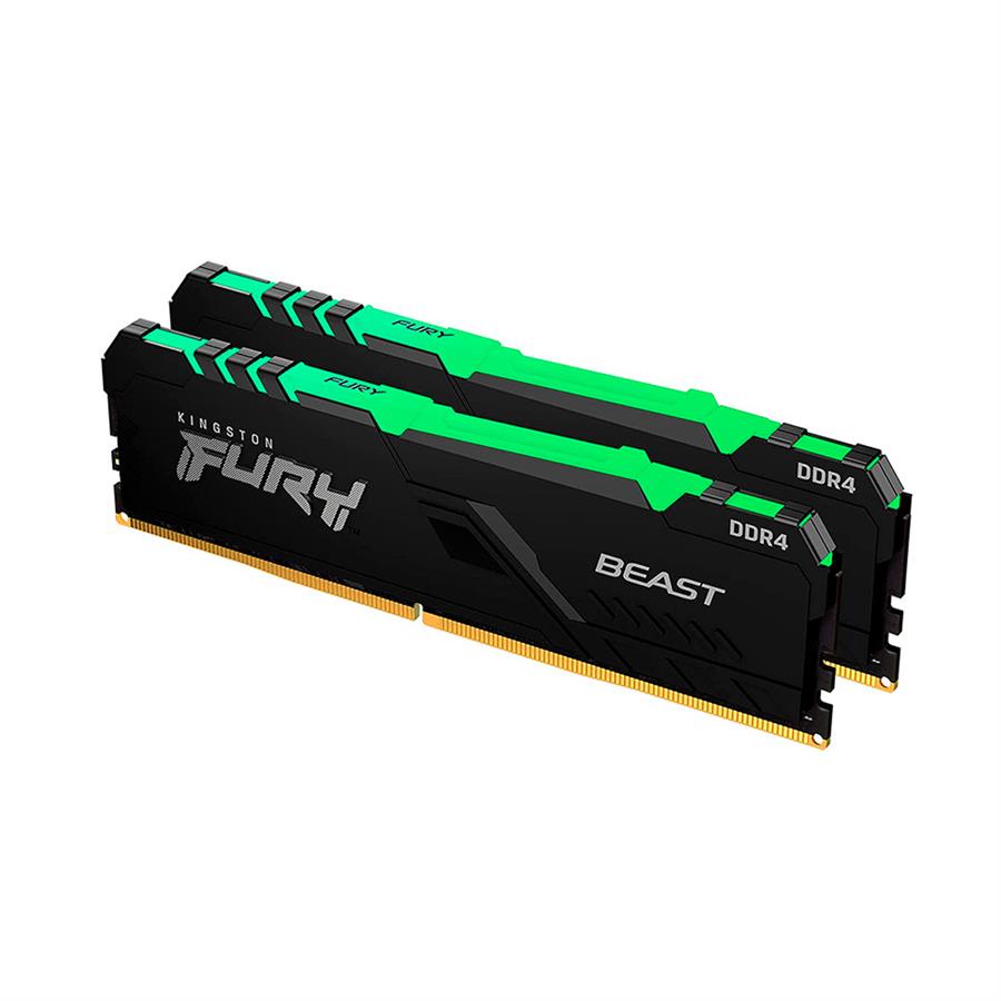 Memoria Kingston 16gb 2x8Gb 3600 Mhz Fury Beast Rgb