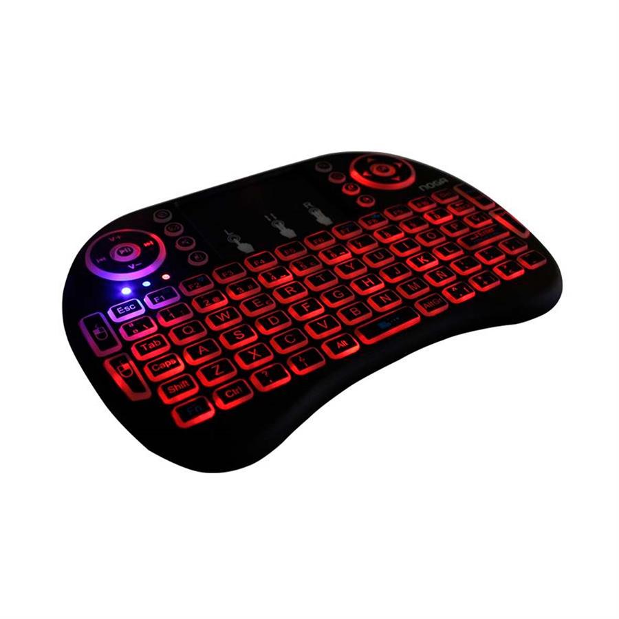 Mini Teclado Inalámbrico Retroiluminado Noga Nkb-K2r
