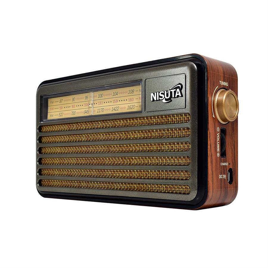 Radio Nisuta RV22S  AM vintage Carga solar
