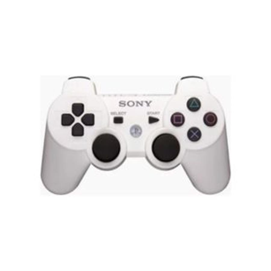 Joystick Simil Sony Ps3 inalámbrico Blanco