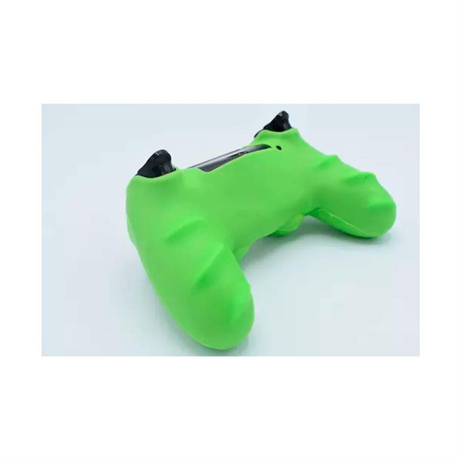 Funda de Silicona protectora para joystick de PS4 Verde