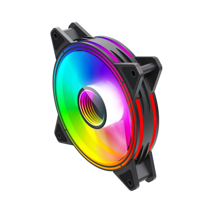 Cooler Fan Gamemax Argb Fn-12rainbow-Qi 120mm