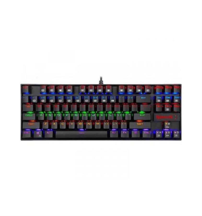 K552W-KR-SP Teclado Mecanico Redragon Kumara White Red Switch Rainbow