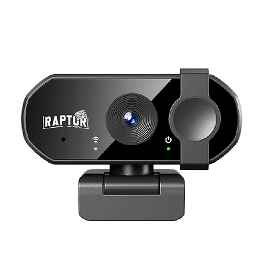 WebCam Raptor Vision 4K C/Microfono C/Tapa