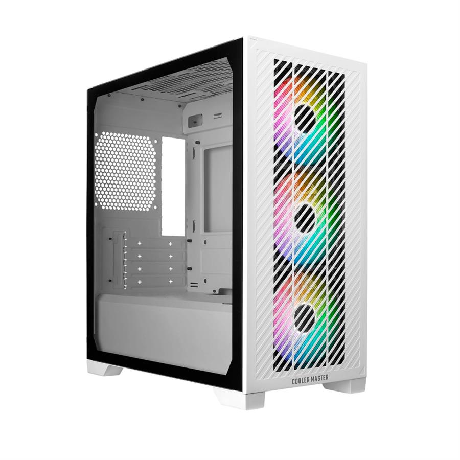 Gabinete Cooler Master Elite 301 Mid Tower White Sin Fuente