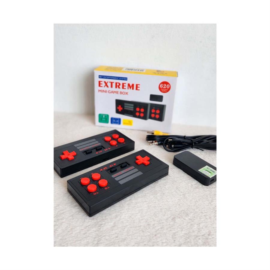 Consola Retro Inalambrica RCA Audio & Video 8 Bit Extreme Mini Game Box 620 Juegos Nes Family Rs-94