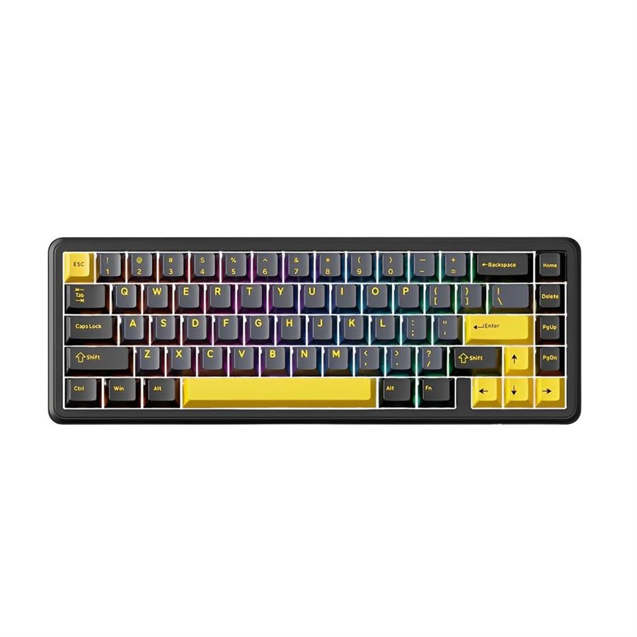 Teclado Mecanico Gamer Attack Shark X65 HE 65% RGB USB-C Interruptores Magneticos Inglés