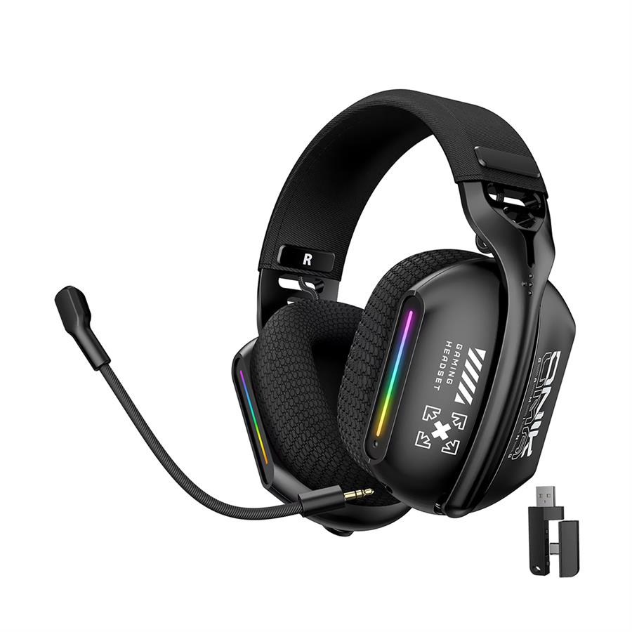 Auricular Gamer Onikuma GT808 RGB / Wireless