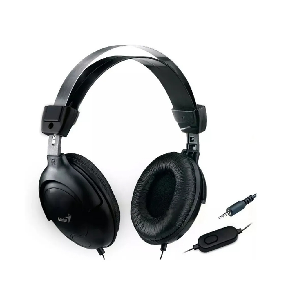 Auricular Genius Hs M505x C/Microfono Vincha 3.5 Mm